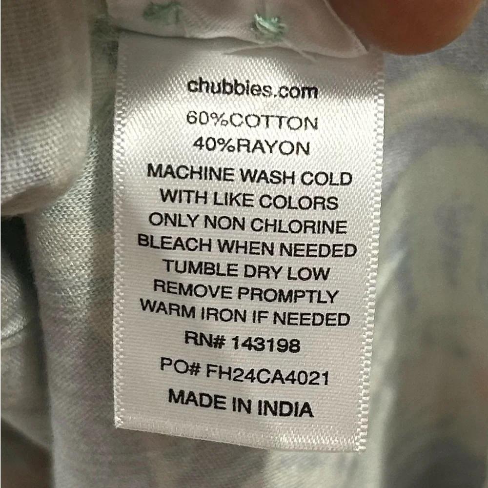 chubbies •nwt excellent